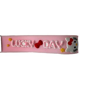 Hello Kitty Keychain Rubber Strap “Lucky Day”